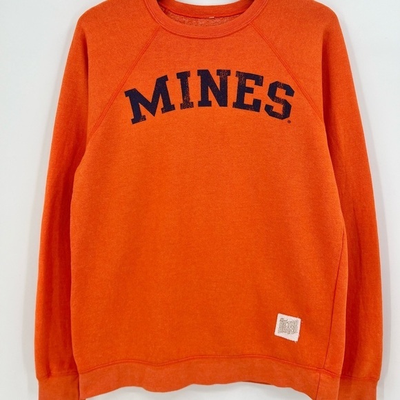 The Original Retro Brand Mines Sweatshirt in Orange Size M - Picture 6 of 8